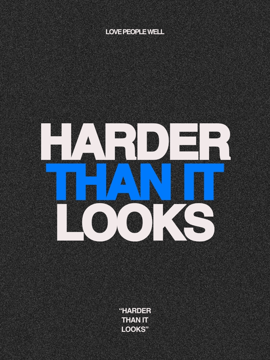 Cover for Harder Than It Looks