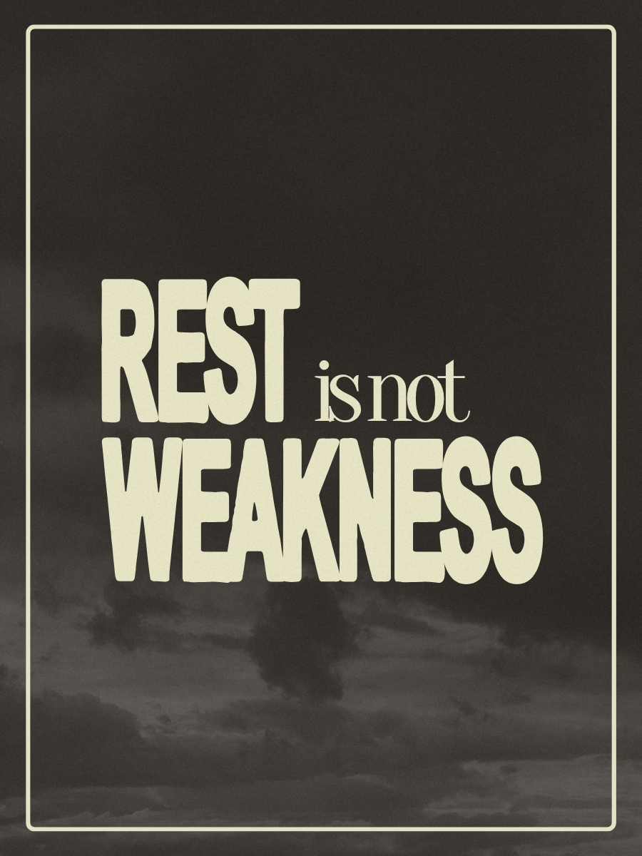 Cover for Rest Is Not Weakness